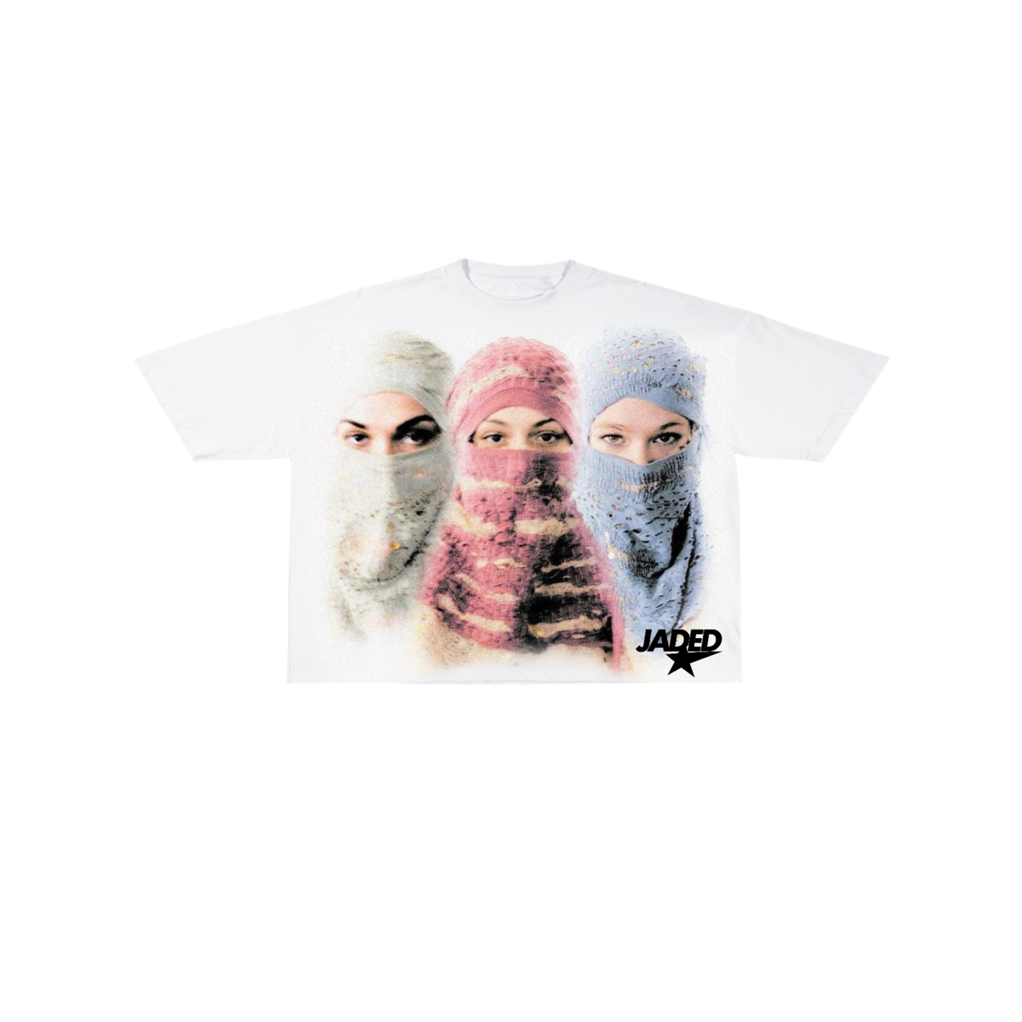 One of One Oversized Cropped Tee Shirt